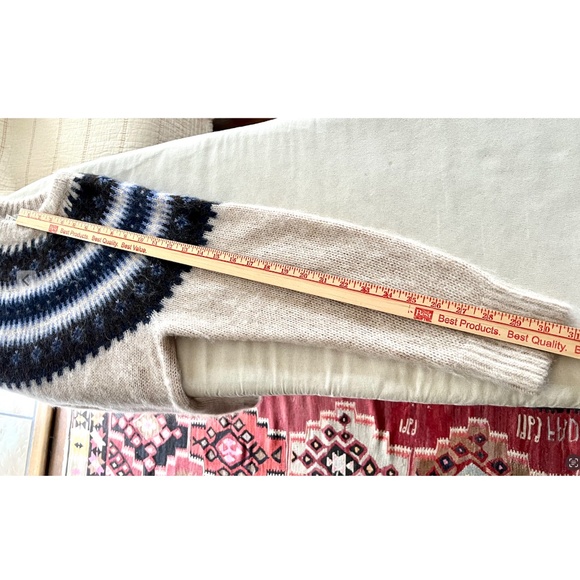 MADEWELL Gale Alpaca Blend Fair Isle Pullover Crew Neck Sweater - NWT! - S - Picture 12 of 12